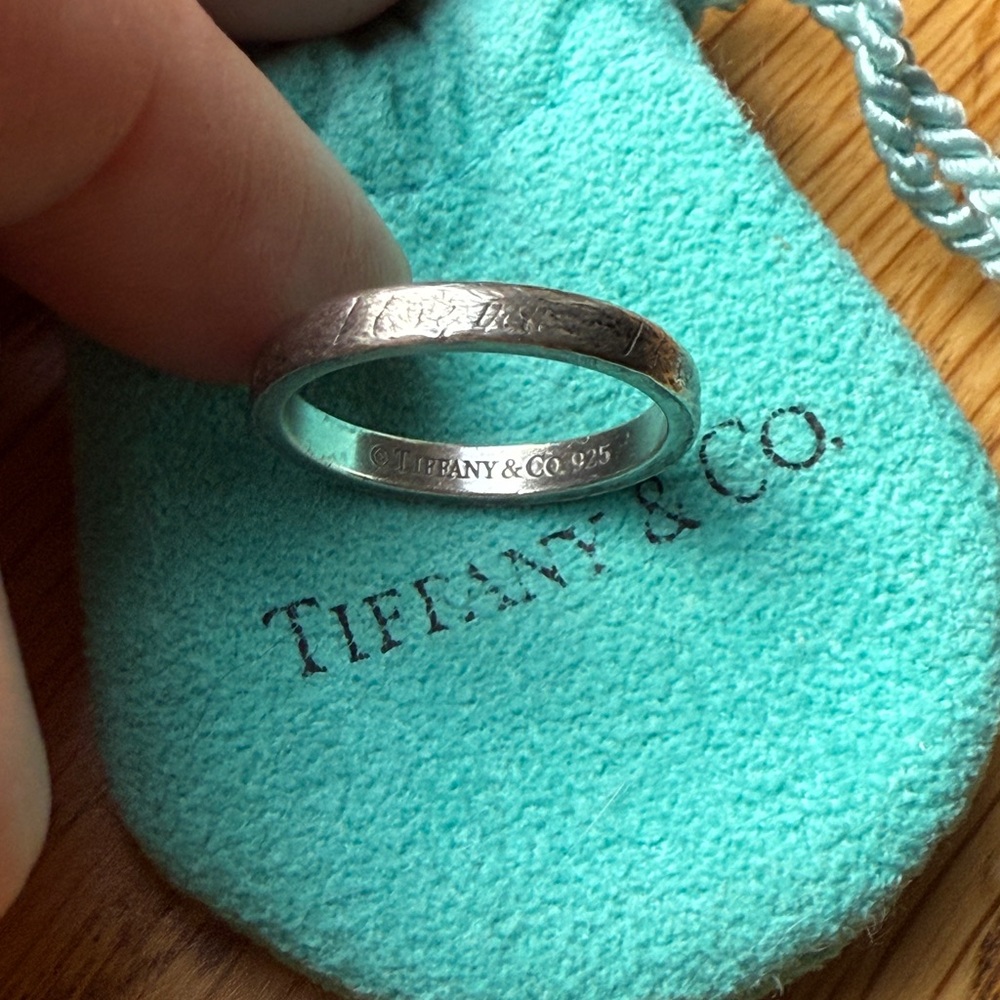 Tiffany & Co. Silver “I Love You" ring